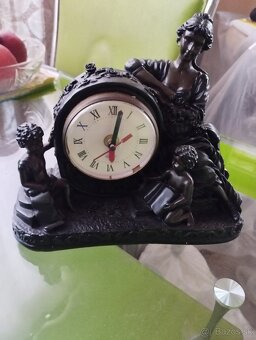 Kukučkove hodiny ,porcelánové hodiny, krbové hodiny - 5