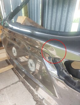Predám zadné dvere Nissan Qashqai s poškodením - 5