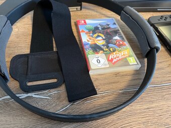 Nintendo Switch + Ring Fit Adventure + 4 hry - komplet - 5