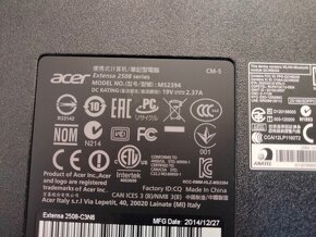rozpredám notebook Acer extensa 2508 - 5