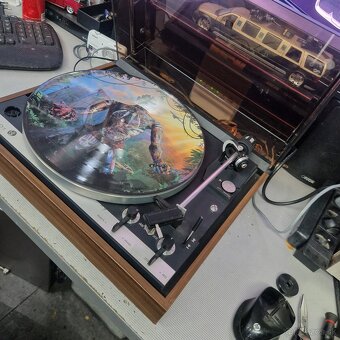 DUAL CS-701...Direct Drive , Stroboscope , prenoska Shure M7 - 5