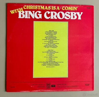 LP Bing Crosby - Christmas Is A-Coming - 5