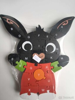 Detské vzdelávacie drevené puzzle Stitch, Krtko, Zuna, Zajac - 5