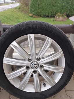 Hliníkové disky R17 VW Touran - 5