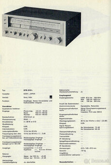 ♫ Pěkný vintage stereo receiver SONY STR-313L - JAPAN ♫ - 5