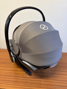 Polohovateľná autosedačka Cybex Cloud Z2 i-Size sivá - 5