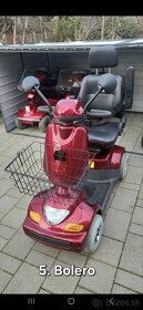 Elektrický invalidný vozík skúter moped pre seniorov - 5