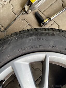 Zimné Bridgestone 205/45 r16 - 5