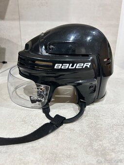 ✅ HOKEJOVÁ PRILBA BAUER 4500 - BLACK - SIZE = M veľkosť M ✅ - 5