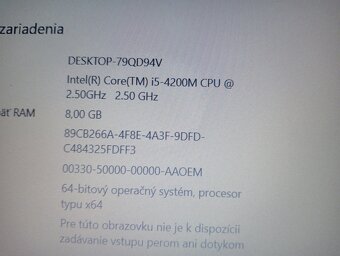 Hp probook 650 g1 , Intel i5 , 256gb ssd , 8gb ram , RS-232 - 5