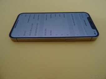 iPhone 12 PRO 256GB GOLD - ZÁRUKA 1 ROK - 100% BATERIA - 5