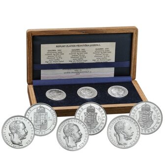 Zlatník FJ I. 1880 , 1882 , 1890 Limitka 300 kusov - 5