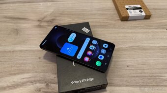 Vymenim Samsung S25 Edge 512gb + zaruka, skla, obaly - 5