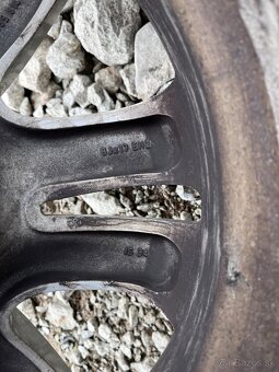 hliníkové disky + zimne pneu BMW 225/55/R17 - 5