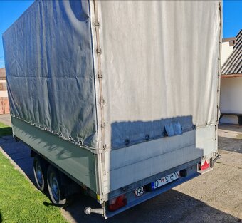 Prívesný vozík 3500kg - 5