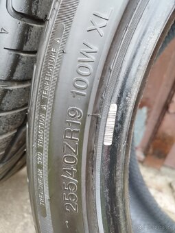 letne pneumatiky 255/40 r19 - 5