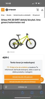 Orbea mx 20 dirt lime 2024 - 5