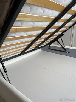 ✅ Kvalitná talianska posteľ s úložným priestorom 160x200 ✅ - 5