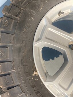 ALU kola JEEP WRANGLER JL JK R17x7 + 5 PNEU - 5
