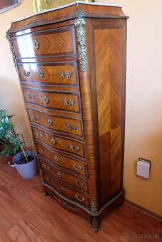 Neobaroková šuplíková komoda - 5