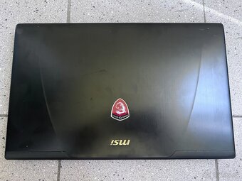 MSI herný ntbk / i7-4710HQ / 8GB RAM / 128GB + 1TB / 17.3" - 5