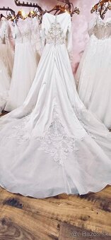 Svadobné šaty Ida torez - 5