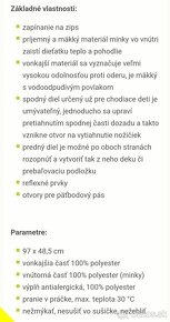 Prechodný fusak jar/leto/jeseň Happy Bee šedý 2x - 5