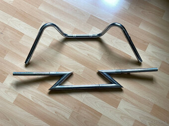 Riadítka na chopper Z-bars / Cruiser riadítka na motorku - 5
