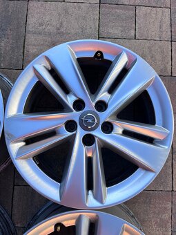 Orig. hliníkové disky Opel R17, 5x108 - 5