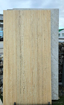 Terasová dlažba gres 2cm, 120x60 Travertín Gold protišmyk - 5