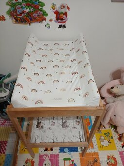 Prebalovaci pult,stojan s vaničkou - 5