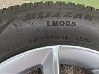 Alu disky 5x112 R16 Zimna sada - 5