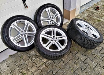 5X112 R20 ORIGINAL AUDI-ZIMNA SADA-255/45 R20 MICHELIN - 5