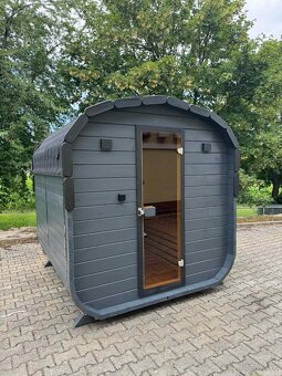 AKCIA:Štvorcová sauna 2,2mx2,2m - 5