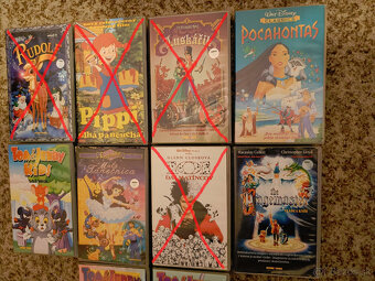 Vzácne rozprávkové VHS videokazety so slovenským dabingom - 5