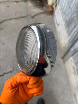 Jawa pionier chromovy ramik predného svetla - 5