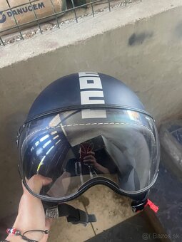 Moto prilba Momo, veľkosť : L, veľmi zachovalá - 5