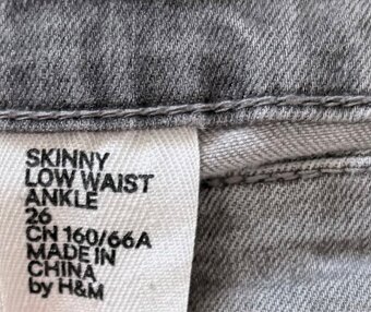 Skinny jeans - grey H&M - 5