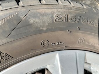 ALU disky+ pneumatiky 215/55 r16 - 5