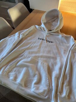 Mikina Balenciaga - biela (Originál) - 5