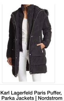 Karl Lagerfeld M bunda čierna originál - 5