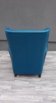 Kreslo kožené – “ UŠIAK „. - 5