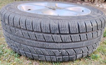 Celoročné pneu 185 55 R14 + VW disky - 5