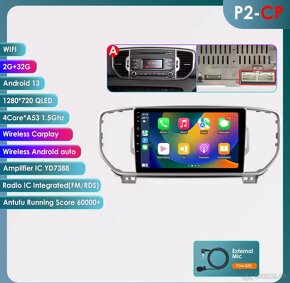 Autoradio Kia Sportage parkovacia kamera zadarmo - 5