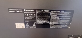 Plazma Panasonic Viera 50" 127cm. - 5