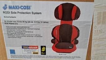 Maxi Cosi Rodi 15-36 kg: 2 identické kusy - 5