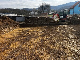 Zemné a výkopové práce, Minibager, nákladná doprava bager - 5