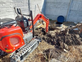 Vykopove práce MinibagerZB - 5