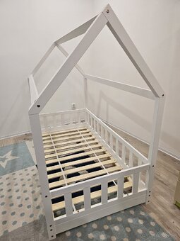 Detská Montessori Domčeková Posteľ - 5