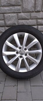 Zimná sada VW 215/55 R17 + Firestone rezervované - 5